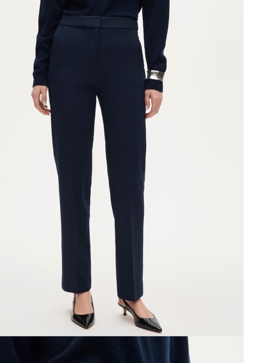 J. Crew Pants - J. Crew Kate Pants in Four Season Stretch - Navy Blue
